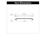 Appliance Pull - 18 Inch - Center to Center - Hickory Hardware