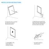 Backlit/Frontlit, Vanity Mirror with Lights, Touch Switch, Anti-Fog, Adjustable 3-Color Temperature & Remembrance, CRI 90+, LED Mirror for Bathroom, Accord Style