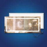 Backlit/Frontlit, Vanity Mirror with Lights, Touch Switch, Anti-Fog, Adjustable 3-Color Temperature & Remembrance, CRI 90+, LED Mirror for Bathroom, Accord Style