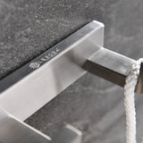 Bagno Bianca Stainless Steel Double Robe Hook - Brushed Nickel