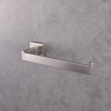 Bagno Lucido Stainless Steel Towel Holder - Satin Nickel