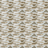 Bamboo Random Strip Glass Stone Blend Mosaic