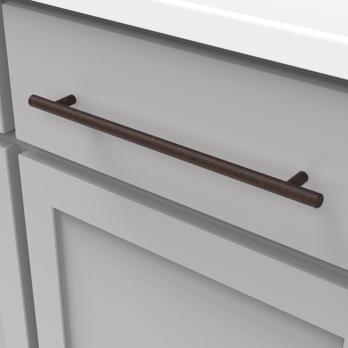 Bar Pull 10-1/16 Inch (256mm) Center to Center - Hickory Hardware