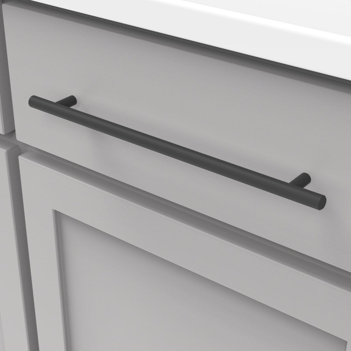 Bar Pull 10-1/16 Inch (256mm) Center to Center - Hickory Hardware