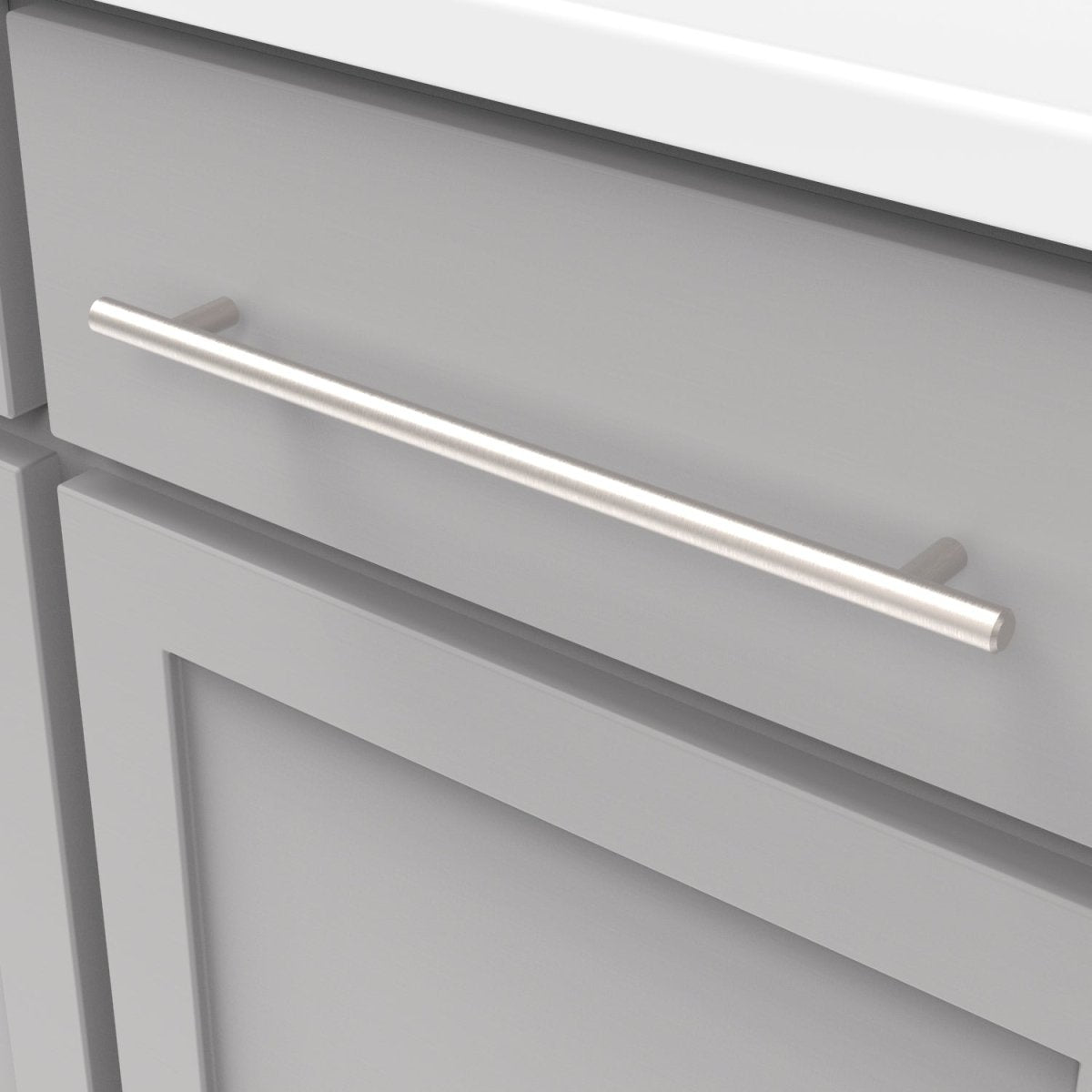 Bar Pull 10-1/16 Inch (256mm) Center to Center - Hickory Hardware