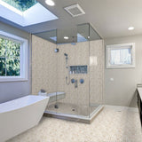 Basketweave Impero Reale Polished Marble Mosaic
