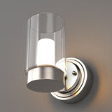 Bathroom Light Fixtures, 4000K, Dimmable, Brushed Nickel Finish,  Wall Mount, Damp Location, Vanity Lighting