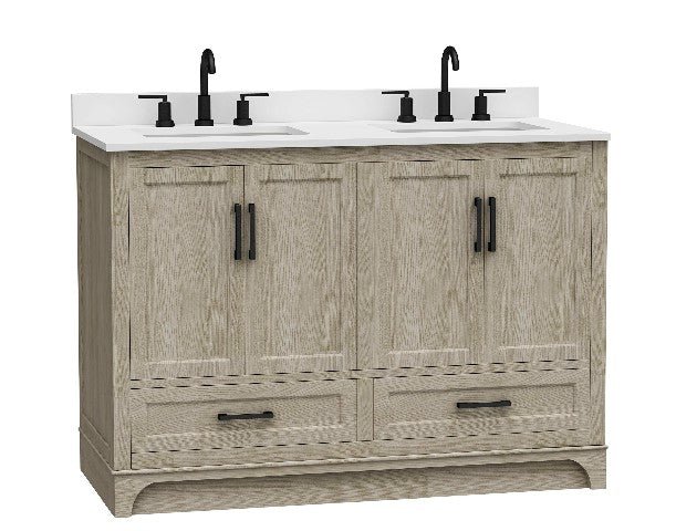 Bathroom Vanities With Sink - Retford (Light Wood)