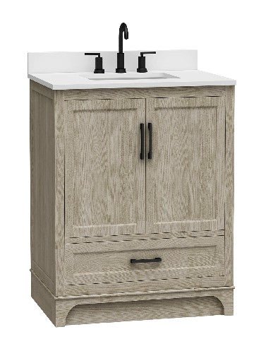 Bathroom Vanities With Sink - Retford (Light Wood)