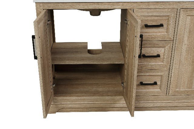 Bathroom Vanities With Sink - Retford (Light Wood)