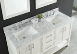 Bianco Carrara White Premium 1" thickness Vanity Top