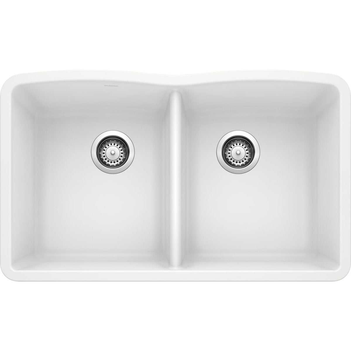 Blanco 32 inch Diamond Double Bowl Undermount Silgranit Kitchen Sink 50/50