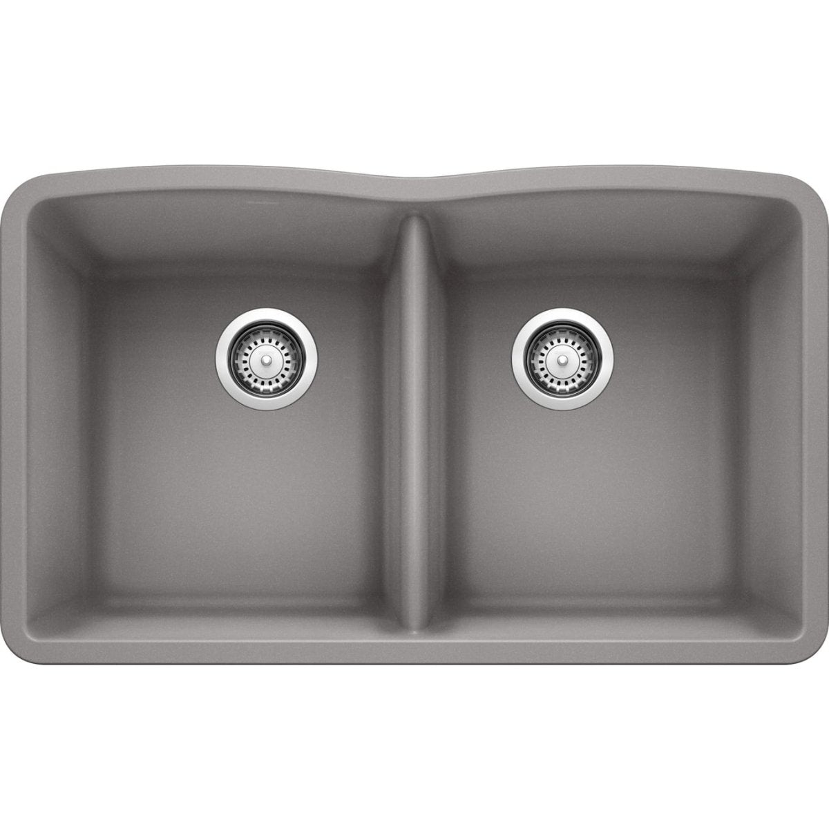 Blanco 32 inch Diamond Double Bowl Undermount Silgranit Kitchen Sink 50/50