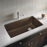 Blanco Diamond 33-1/2 Inch Super Single Bowl 9.5 Inch Depth Undermount Kitchen Sink