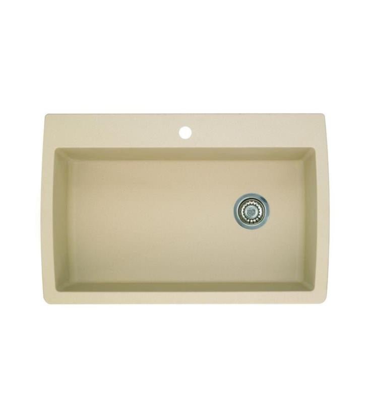 Blanco Diamond 33-1/2 Inch Super Single Bowl 9.5 Inch Depth Undermount Kitchen Sink