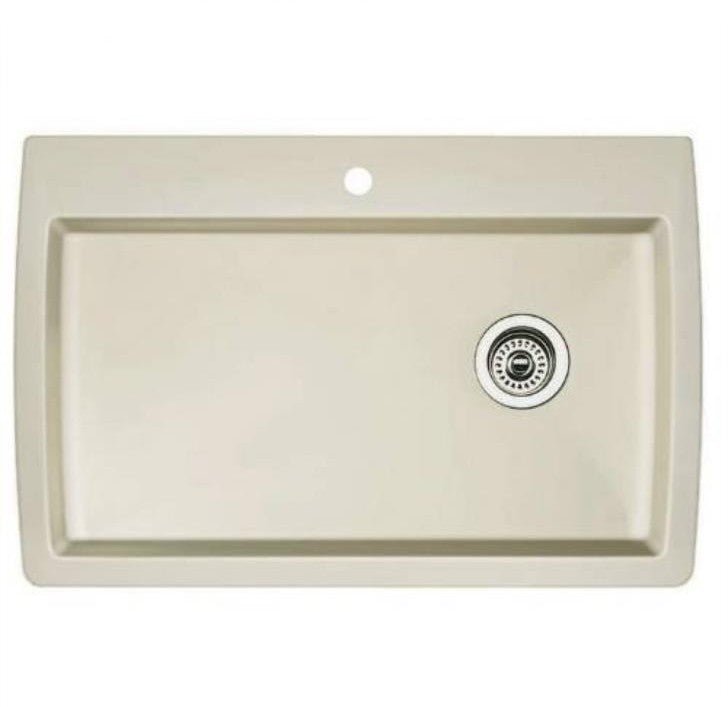 Blanco Diamond 33-1/2 Inch Super Single Bowl 9.5 Inch Depth Undermount Kitchen Sink