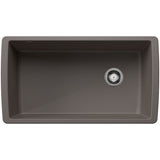 Blanco Diamond 33 inch Single Bowl Silgranit Undermount Kitchen Sink