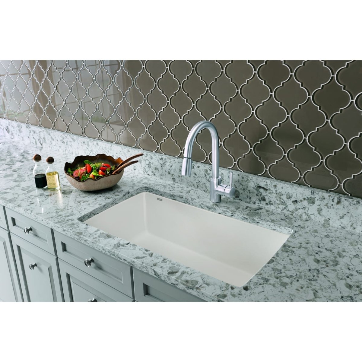 Blanco Diamond 33 inch Single Bowl Silgranit Undermount Kitchen Sink