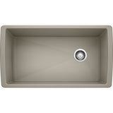 Blanco Diamond 33 inch Single Bowl Silgranit Undermount Kitchen Sink