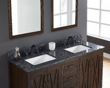 Blue Pearl Granite Rectangular Bathroom Vanity Sink Top