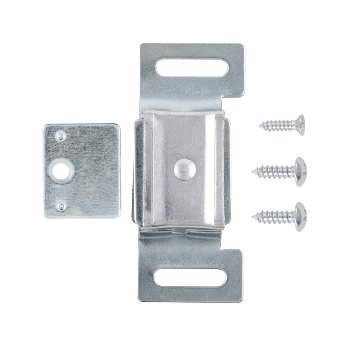 Cabinet Catch 2 Inch Center to Center in Cadmium - Hickory Hardware