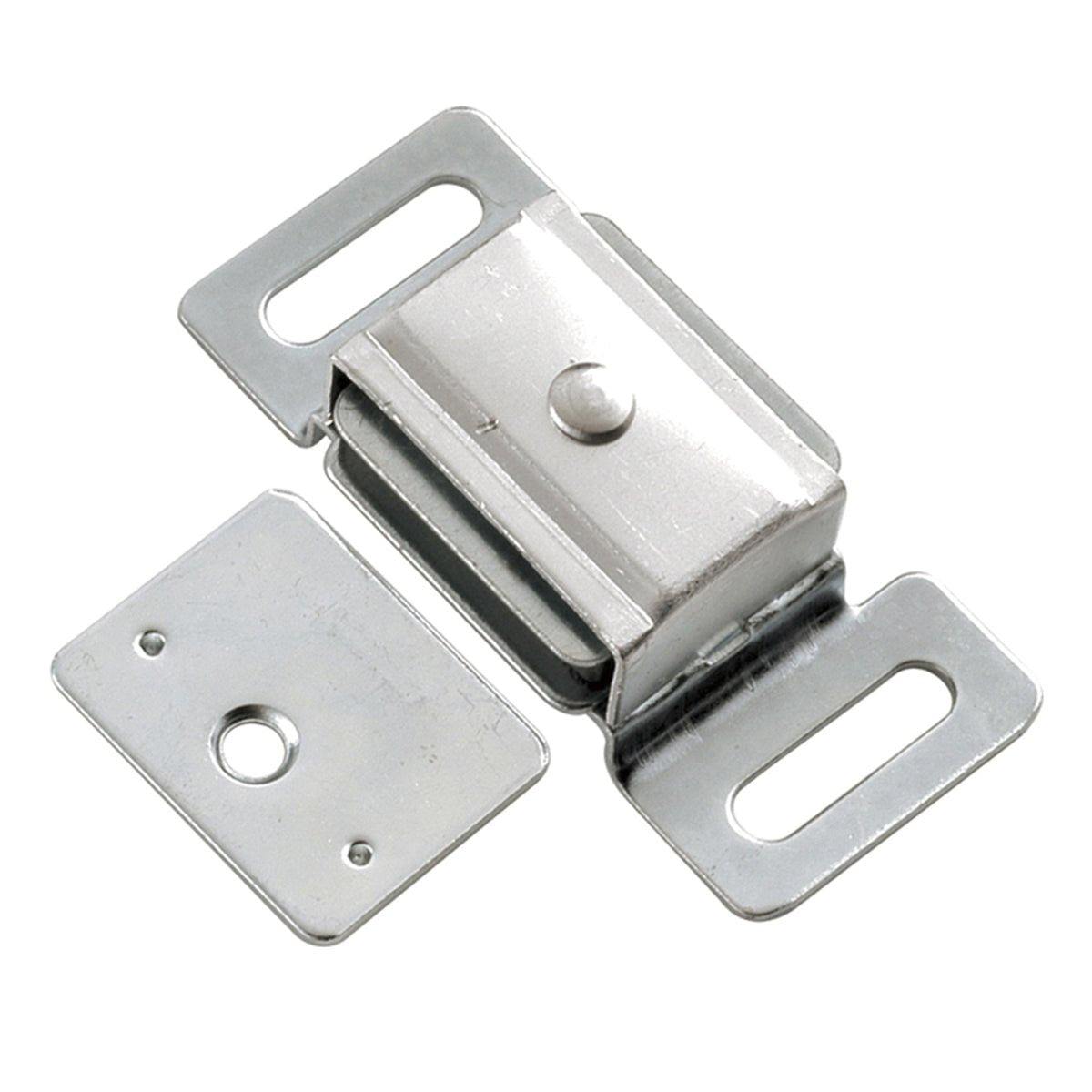 Cabinet Catch 2 Inch Center to Center in Cadmium - Hickory Hardware