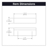 Cabinet Door Handles 1-1/4 Inch (32mm) Center to Center - Hickory Hardware
