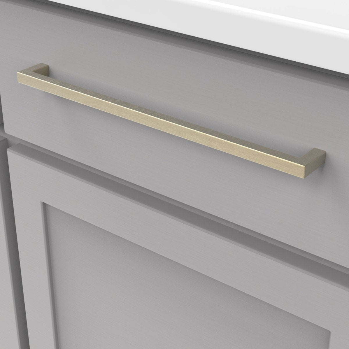 cabinet door handles 12 Inch Center to Center - Hickory Hardware