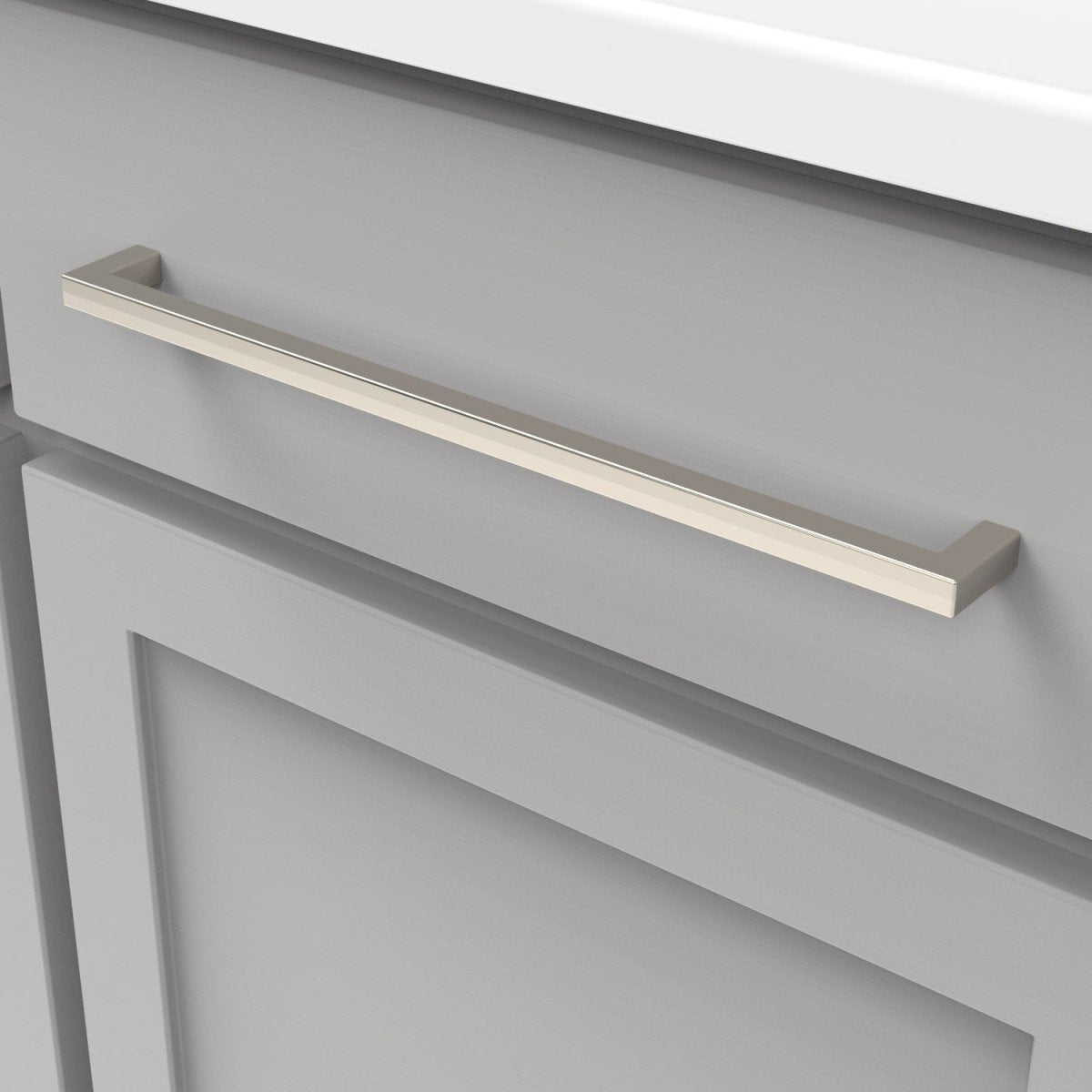 cabinet door handles 12 Inch Center to Center - Hickory Hardware