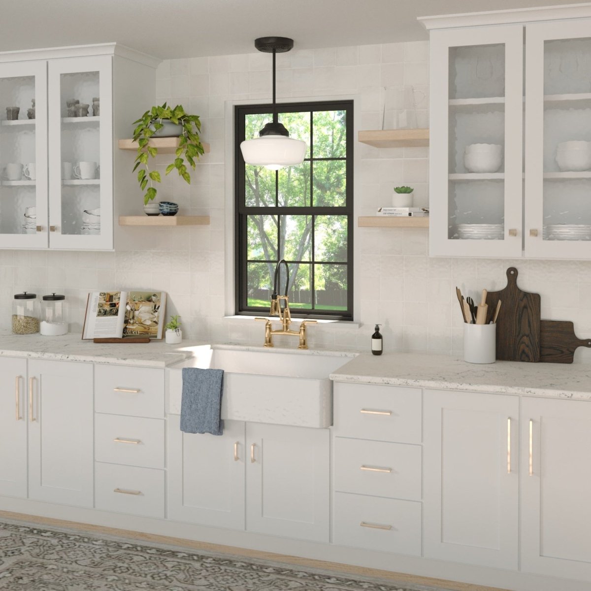 cabinet door handles 12 Inch Center to Center - Hickory Hardware