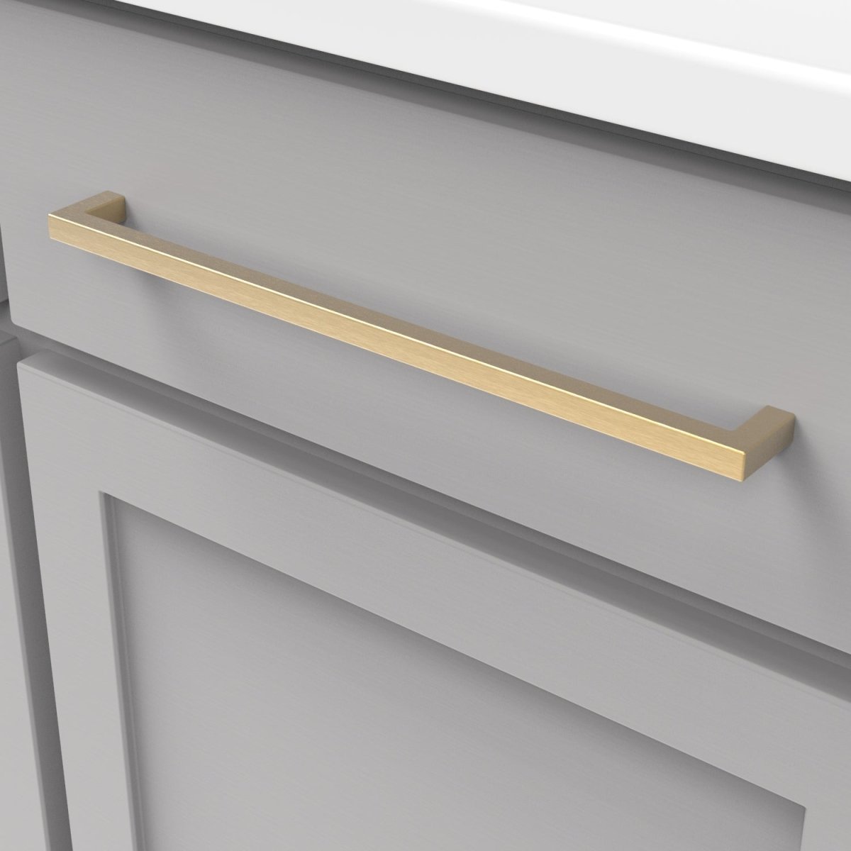 cabinet door handles 12 Inch Center to Center - Hickory Hardware