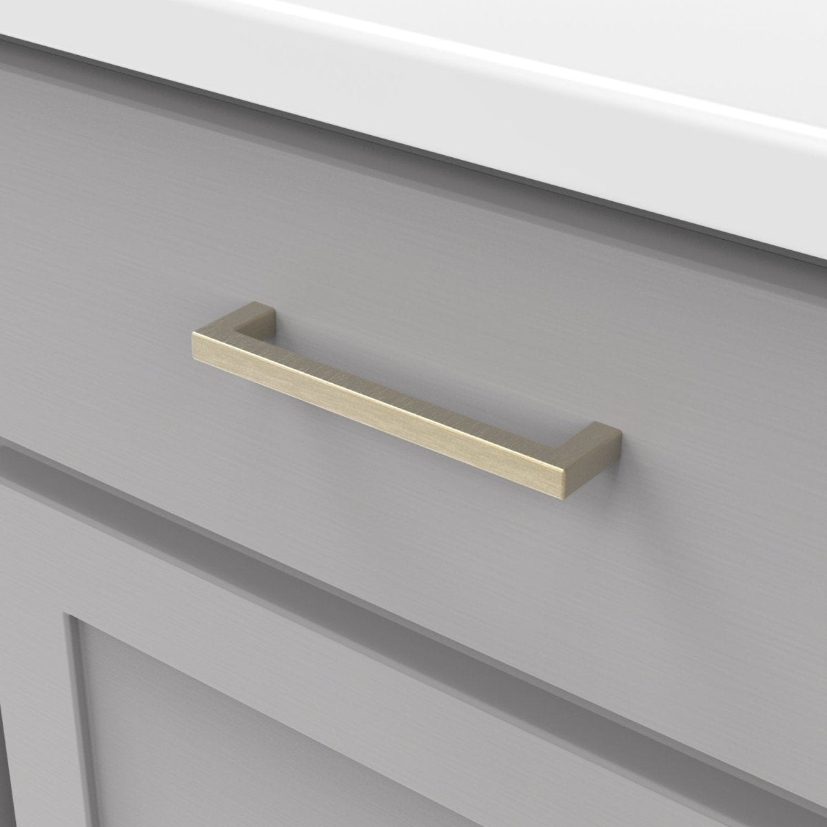 Cabinet Door Handles 5-1/16 Inch (128mm) Center to Center - Hickory Hardware