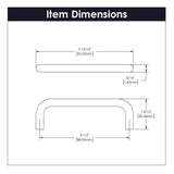 cabinet handles 3-1/2 Inch Center to Center - Wire Pulls Collection