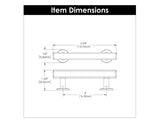 Cabinet Handles 3 Inch Center to Center Hickory Hardware