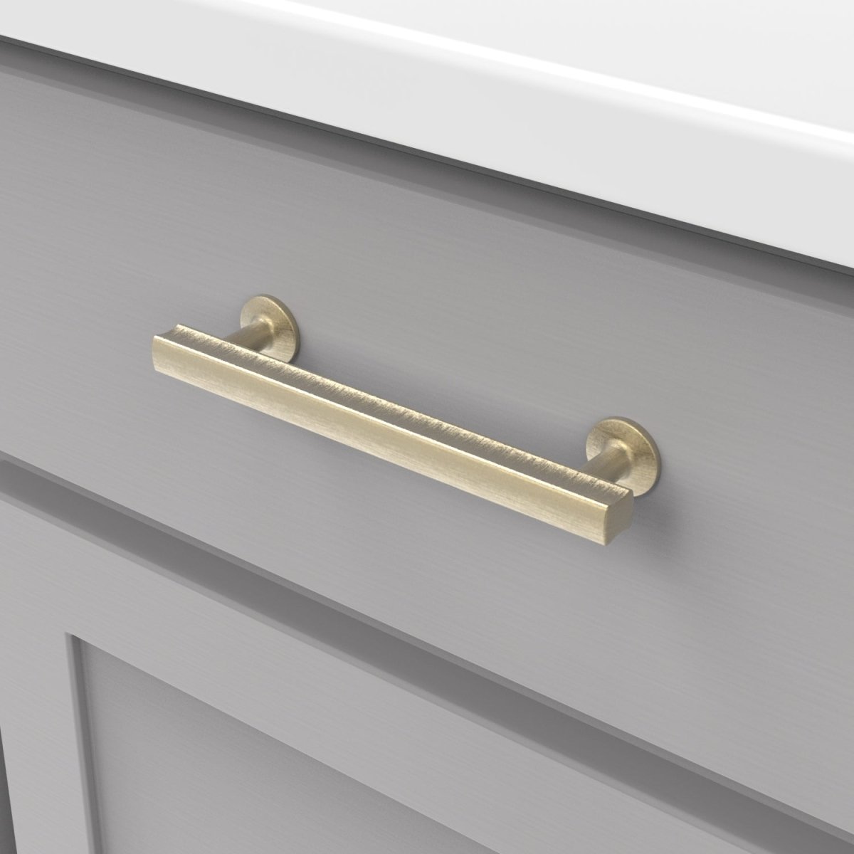 Cabinet Handles 5-1/16 Inch (128mm) Center to Center - Hickory Hardware
