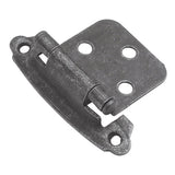 Cabinet Hinge Flush Surface Face Frame Self-Close (2 Hinges/Per Pack) - Hickory Hardware
