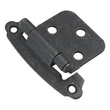 Cabinet Hinge Flush Surface Face Frame Self-Close (2 Hinges/Per Pack) - Hickory Hardware