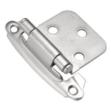 Cabinet Hinge Flush Surface Face Frame Self-Close (2 Hinges/Per Pack) - Hickory Hardware