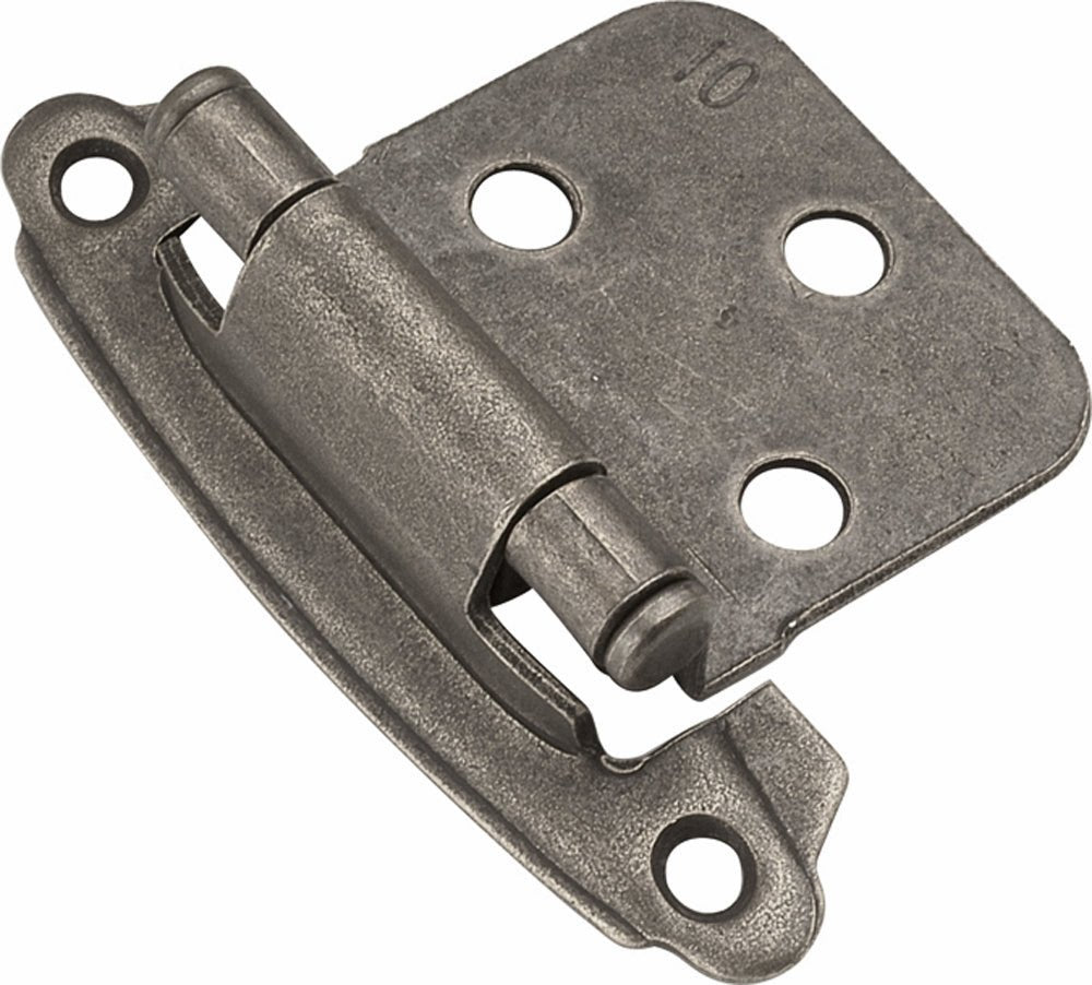 Cabinet Hinge Flush Surface Face Frame Self-Close (2 Hinges/Per Pack) - Hickory Hardware