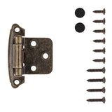 Cabinet Hinge Flush Surface Face Frame Self-Close (2 Hinges/Per Pack) - Hickory Hardware