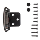 Cabinet Hinge Flush Surface Face Frame Self-Close (2 Hinges/Per Pack) - Hickory Hardware