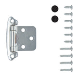 Cabinet Hinge Flush Surface Face Frame Self-Close (2 Hinges/Per Pack) - Hickory Hardware
