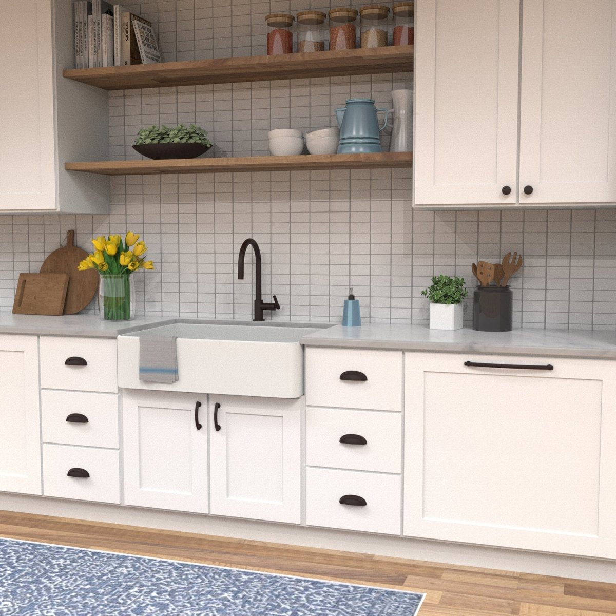 Cabinet Pull - 12 Inch Center to Center - Hickory Hardware