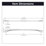 Cabinet Pull 18 Inch Center to Center - Greenwich Collection