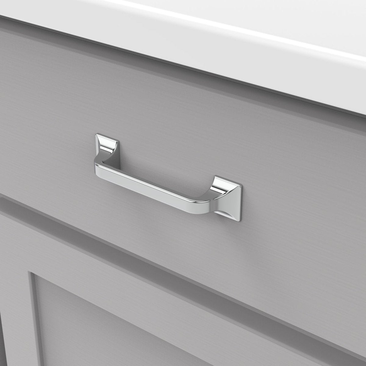 Cabinet Pull 3-3/4 Inch (96mm) Center to Center - Hickory Hardware