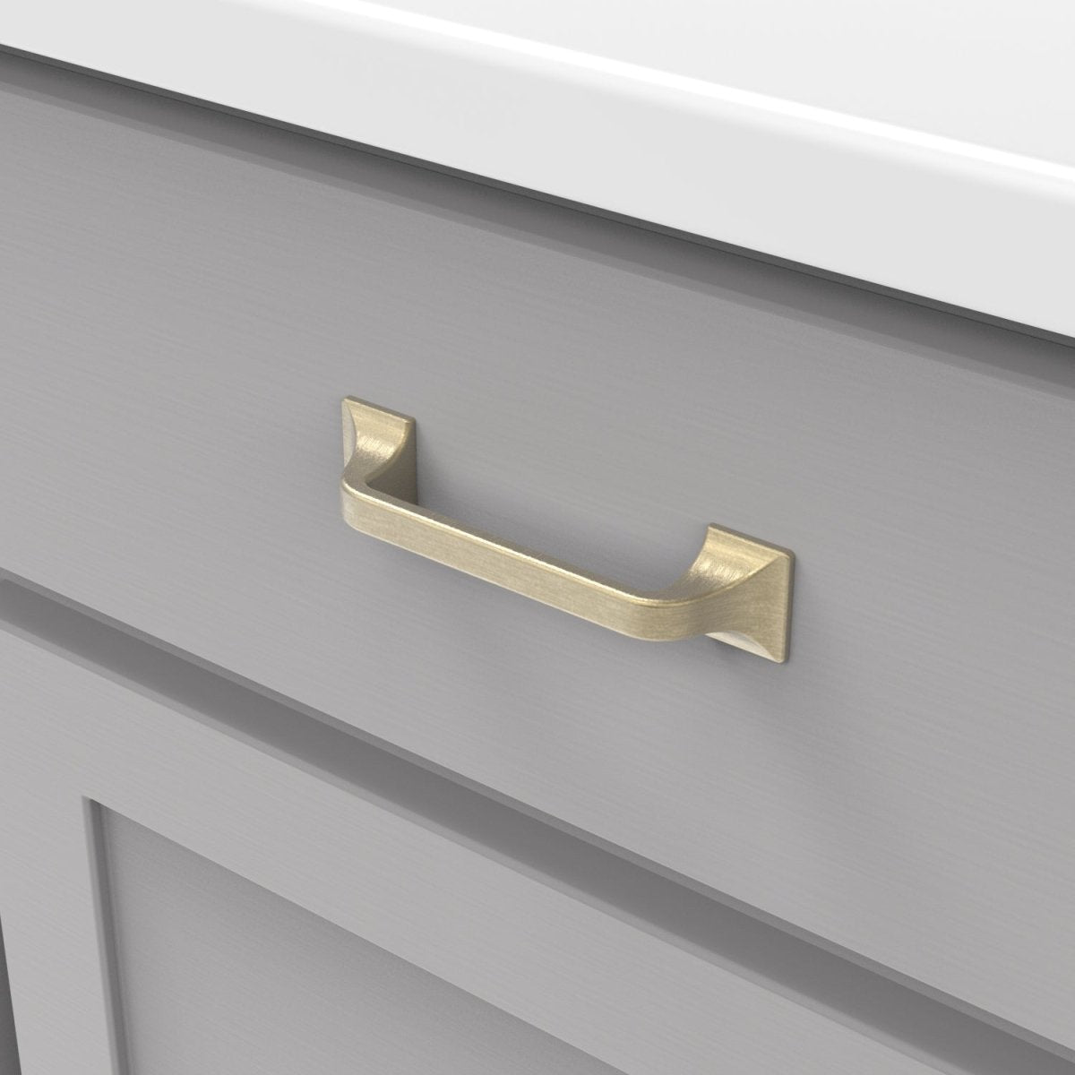 Cabinet Pull 3-3/4 Inch (96mm) Center to Center - Hickory Hardware