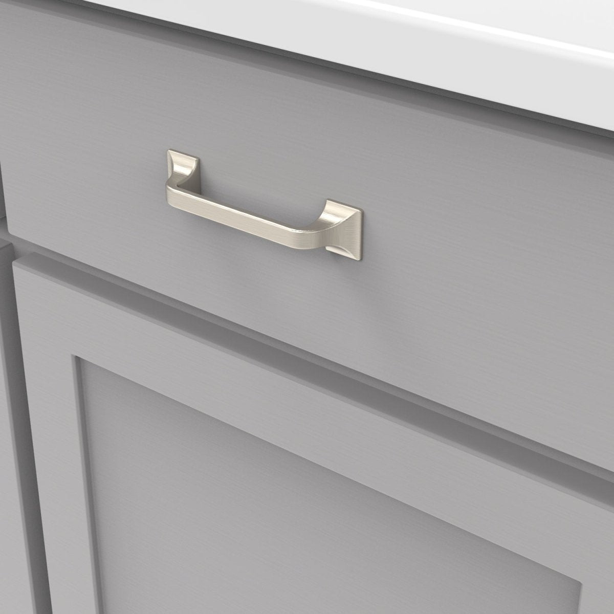 Cabinet Pull 3-3/4 Inch (96mm) Center to Center - Hickory Hardware