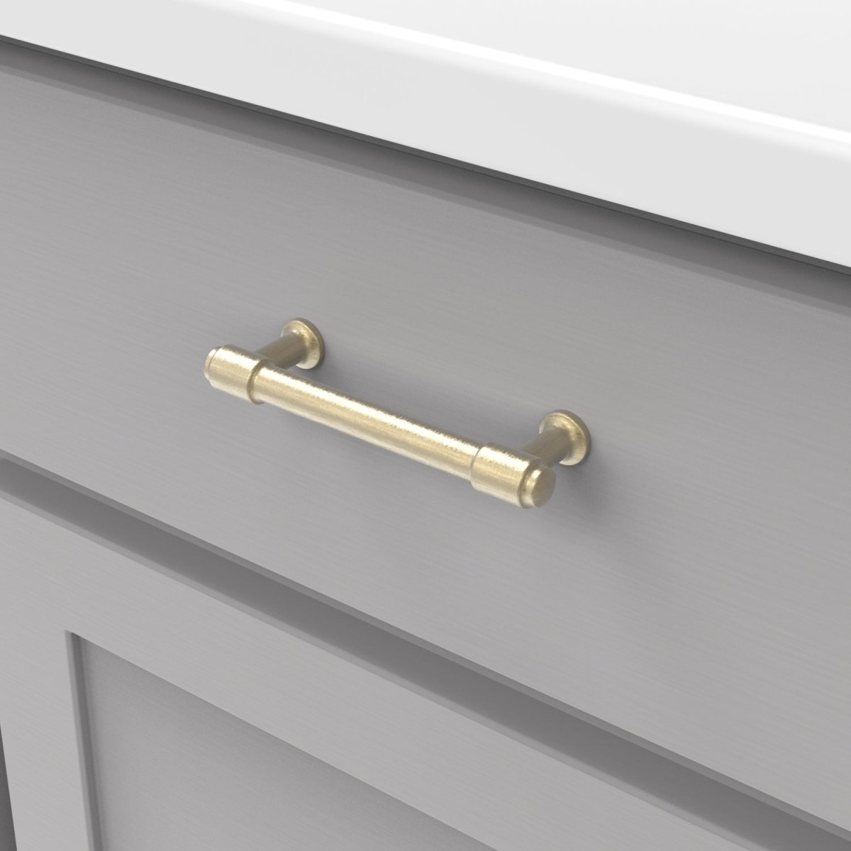 Cabinet Pull 3-3/4 Inch (96mm) Center to Center - Hickory Hardware
