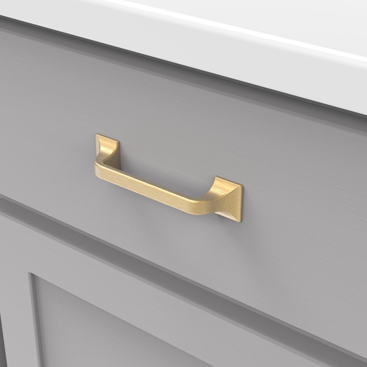 Cabinet Pull 3-3/4 Inch (96mm) Center to Center - Hickory Hardware