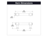 Cabinet Pull 3 Inch Center to Center - Hickory Hardware - Piper Collection